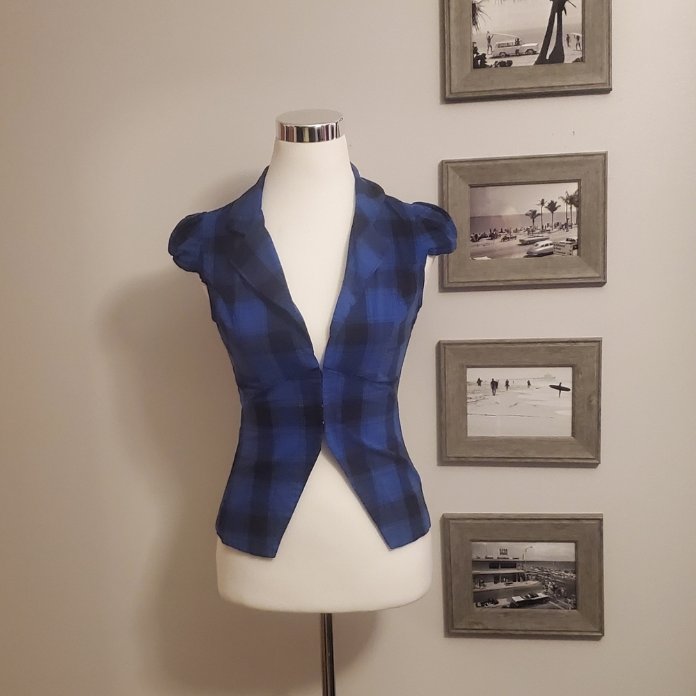 Charlotte Russe plaid top